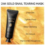 LAIKOU 24K Gold Snail Tearing Mask – 50g - Image 5