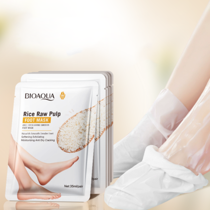 BIOAQUA Rice Foot Mask 35ml Pair