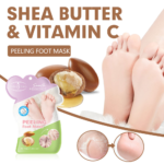 Aichun Beauty Peeling Foot Mask Shea Butter & Vitamin C – 40g (1 Pair) - Image 4