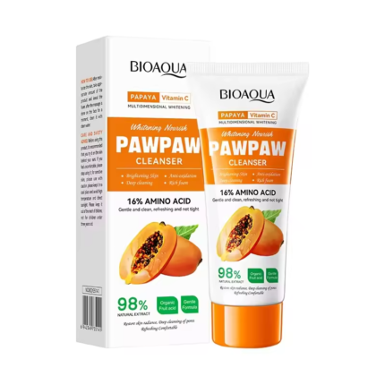 BIOAQUA Pawpaw Vitamin C Whitening Cleanser 100g