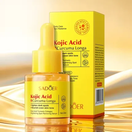 SADOER Kojic Acid Turmeric Collagen Brightening Spot Removing Serum – 30ml
