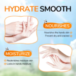 SADOER Panda Series Anti Cracking Orange Vitamin C Glossy Nourishing Hand Mask – 40ml / 1 Pair - Image 5