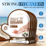 SADOER Rejuvenating Coconut Oil Hand Mask – 40ml/pair - Image 6