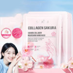 SADOER Sakura Collagen Nourishing Hand Mask – 1 Pair / 40ml - Image 6